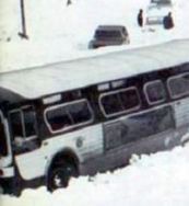 bus snow