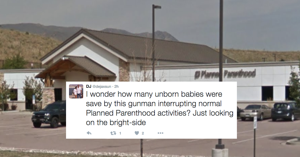 Here Are All The People Applauding The Planned Parenthood Shooter