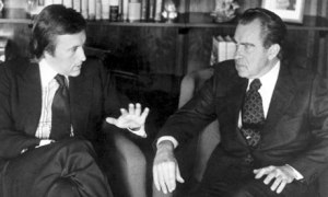 David Frost interviews Richard Nixon