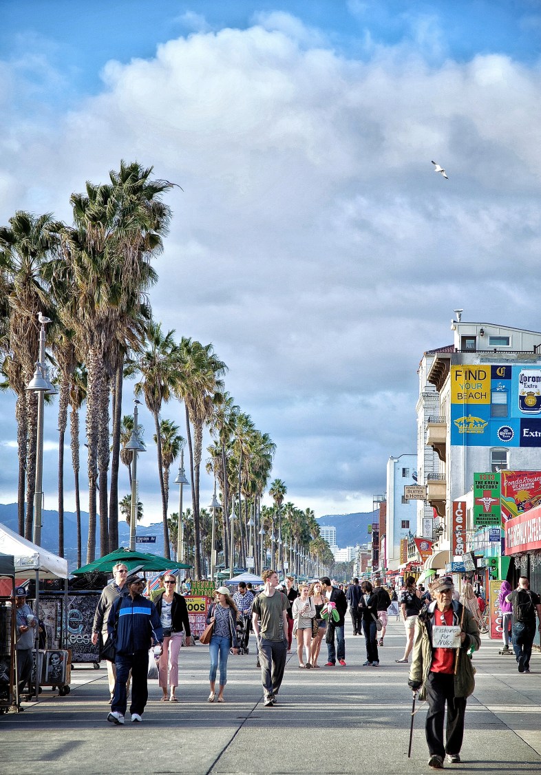 1. Venice Beach Boardwalk