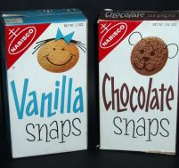 late june 1977 vanilla snaps chocolate snaps