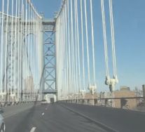 Manhattan Bridge driving