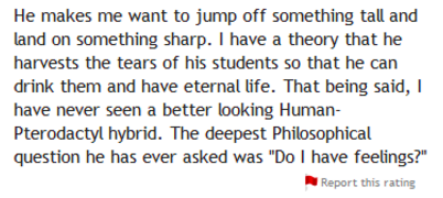 ‘Rate My Professor’ Unrated: 11 Hilarious Reviews Of Teachers By Students