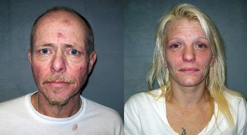 John Terry Underwood II and Terra McConnell. (Grayson County Sheriff's Department)