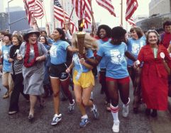 National WOmen's Conference Abzug Friedan and runners