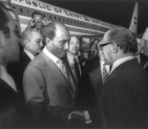 Sadat in Israel