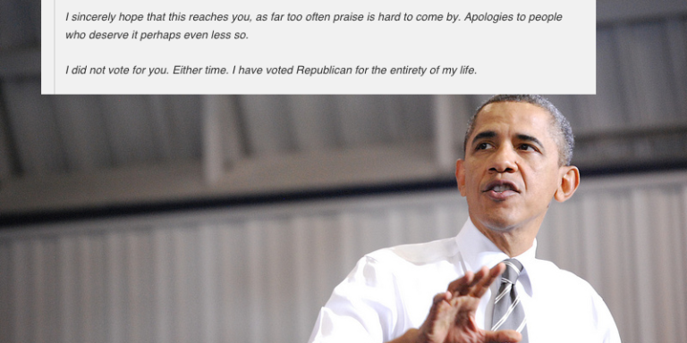 Lifelong Republican Pens This Heartbreaking Letter Thanking President Obama For ‘Saving His Life’