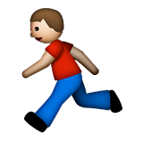 Running emoji