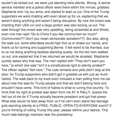 This Is What Happens When You Try To Peacefully Protest Donald Trump’s Rally (And It’s Absolutely Nuts)