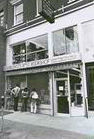 eighth street booksop people outside