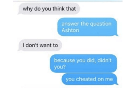 5 Heartbreaking Text Convos Between A Lover And The Partner Who Cheated On Them