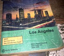 L.A. phone book 1978