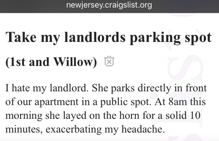 This Person Who Hates Their Landlord Just Posted The Most Hilarious Craigslist Ad Ever