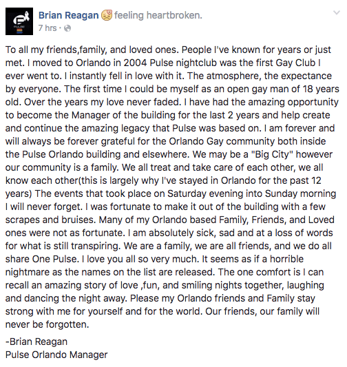 Here Is What The Manager Of Pulse Nightclub Had To Say About The Attack