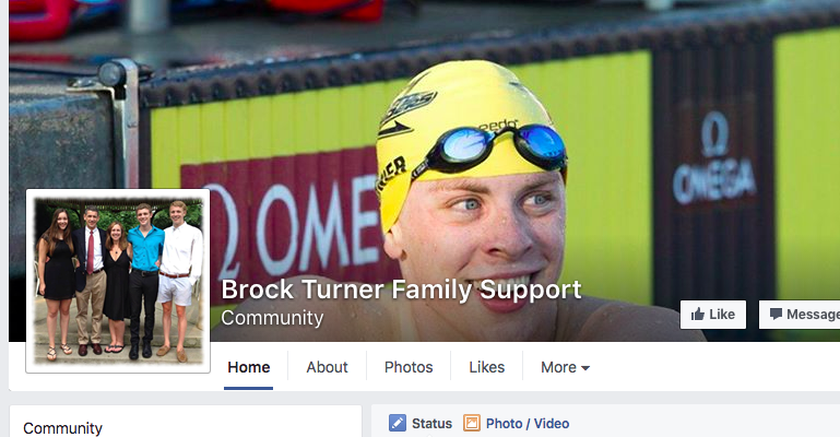 ‘Brock Turner Family Support’ Is A Real Facebook Page