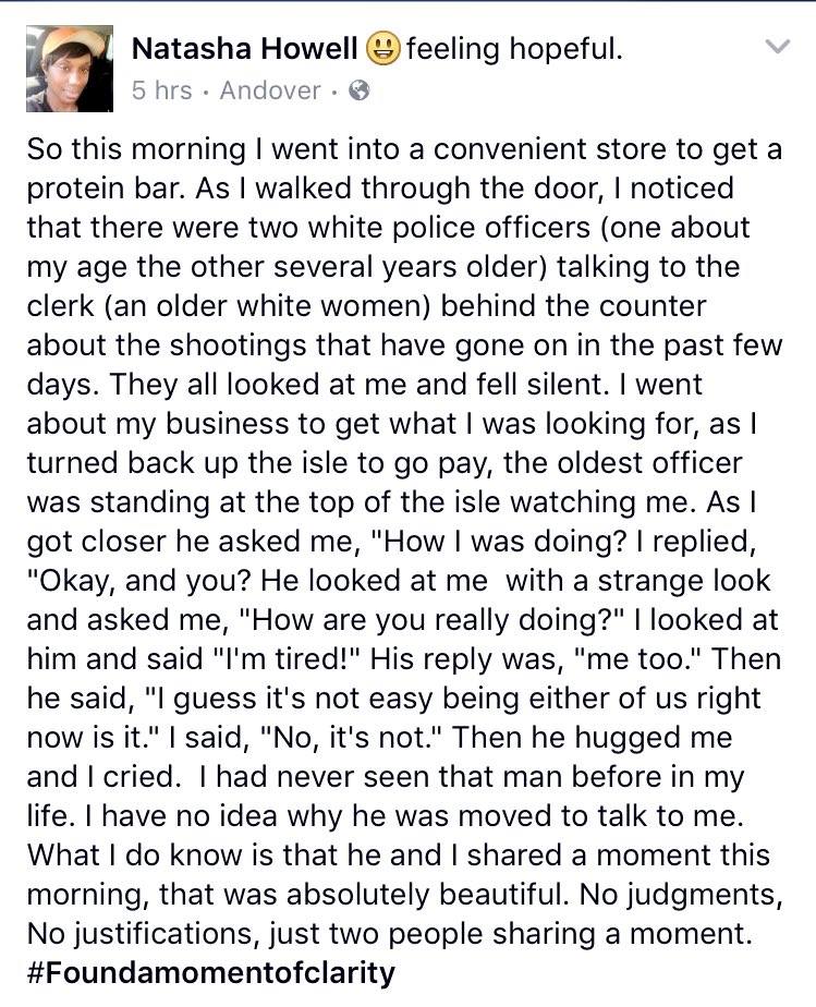 This Touching Facebook Post Is Going Viral Because It’s Giving People Real Hope For Our Broken World
