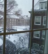 boylan hall in winter