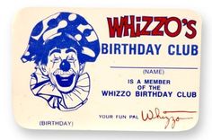 whizzo's birthday club