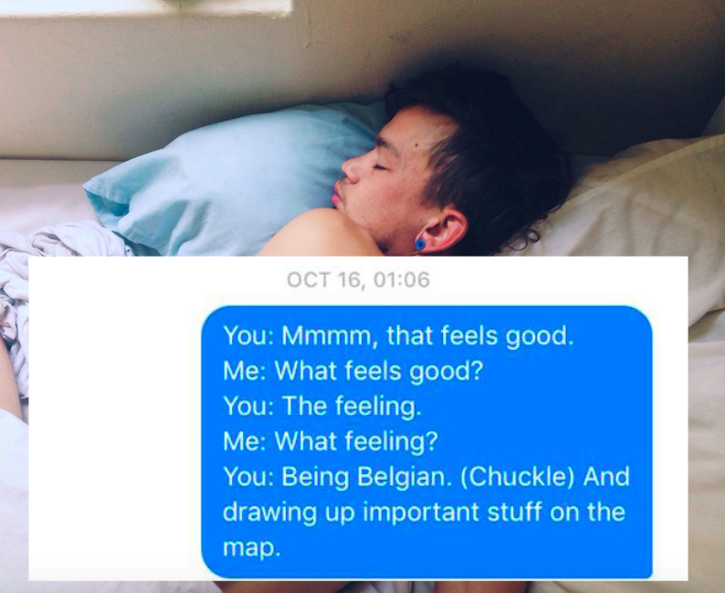 This Wife Texts Her Husband All The Weird Shit He Says In His Sleep, And It’s Hilarious