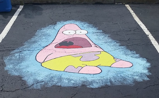 This High School Lets Seniors Paint Their Own Parking Spaces And They Turned Out Totally Badass