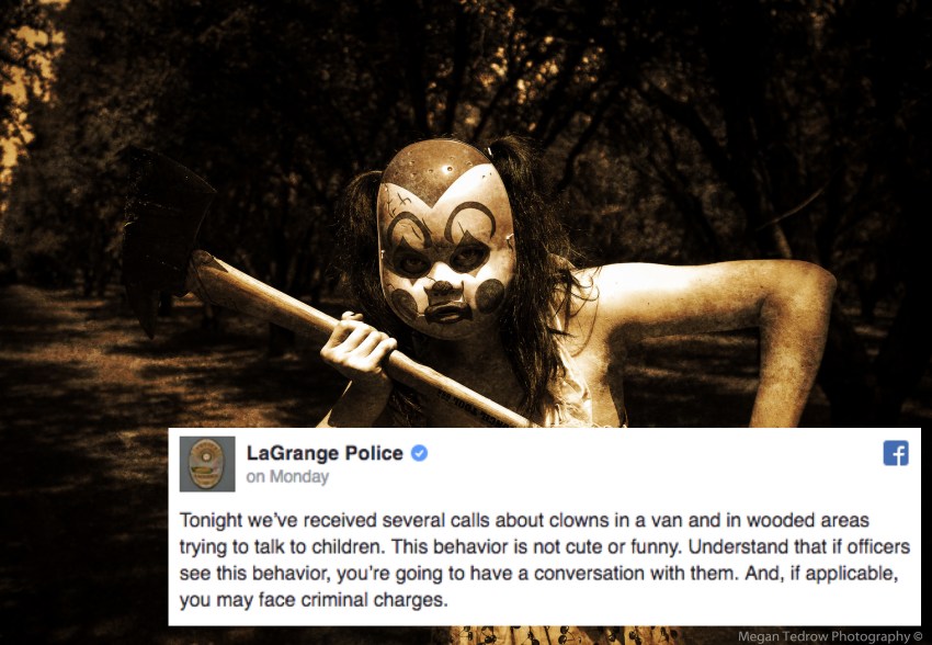 Creepy Clowns Who Attempted To Lure Kids Into The Woods Have Spread To Yet ANOTHER State