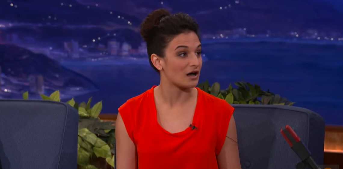 Youtube / Jenny Slate on Conan