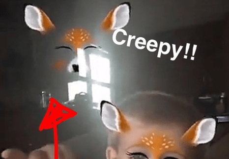 11 Snapchat Pics That Caught Something Less Silly, And Far More Sinister