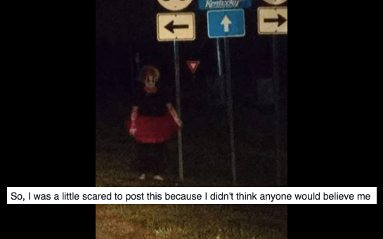 Someone Finally Managed To Snap Some Pictures Of These Predator Clowns And They’re Horrifying