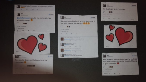 Girl Printed Out All The Mean Subtweets Her Roommate Made About Her, Now The Police Are Involved