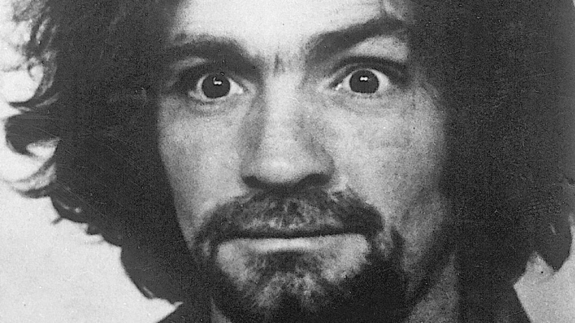 Charles Manson's first mug shot