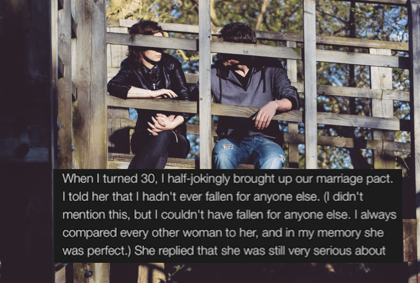 These Two Friends Agreed To Get Married At 30, But What Ended Up Happening Will Break Your Heart