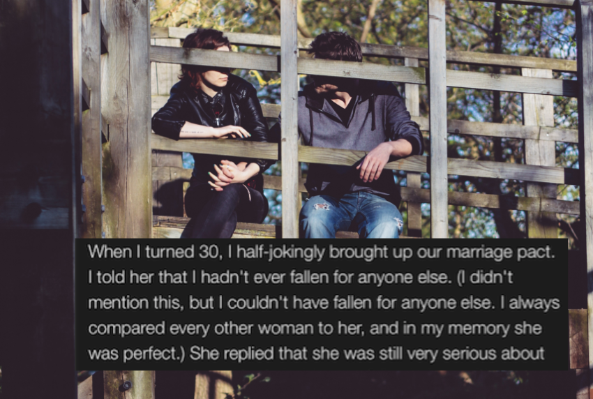 These Two Friends Agreed To Get Married At 30, But What Ended Up Happening Will Break Your Heart