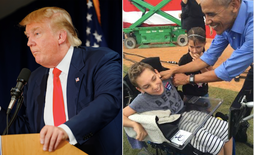 12-Year-Old With Cerebral Palsy Got Ejected From Trump Rally, But Then He Got To Meet The President