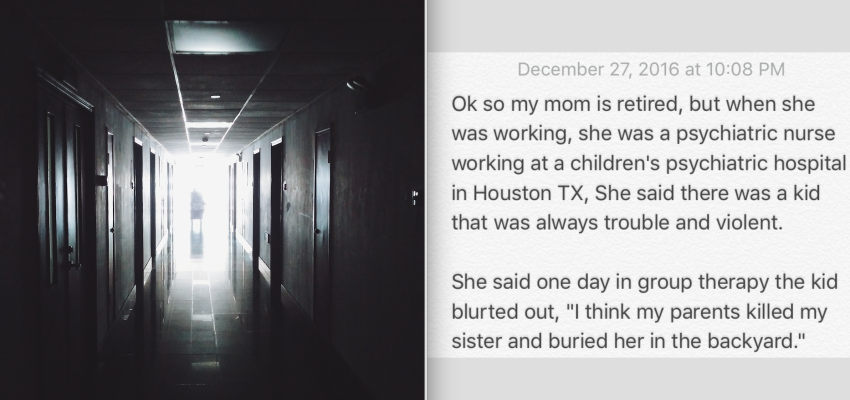 This Psychiatric Nurse Had No Idea That During Group Therapy One Of Her Patients Would Reveal A Murder
