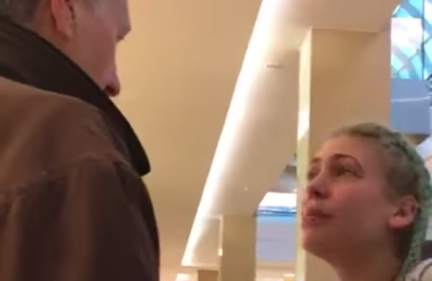 How This Girl Treats Her Grandpa When They’re In Line Over Her iPhone Will Break Your Heart