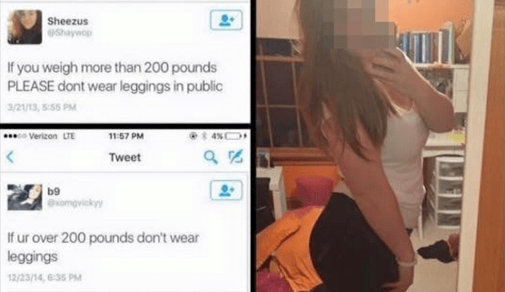 This Girl Posted Proud Selfies Of Her New Figure And The Hate She Got And From Who Will Make You Angry