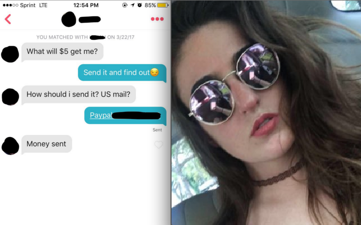 This Girl Told Guys On Tinder To Send Her $5 To ‘See What Happens’ And This Is How Everyone Should Be Using Tinder