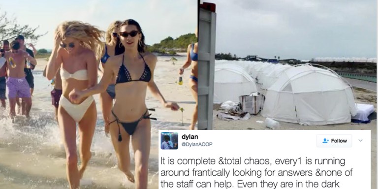 This $12,000 Luxury Festival Turned Into The Modern Day Hunger Games When Attendees Got Stranded On A Remote Island