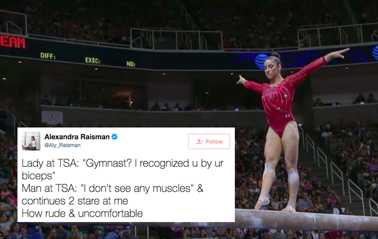 This Three-Time Gold Medal Gymnast Was Body-Shamed At The Airport And People On Twitter Had The Perfect Comebacks