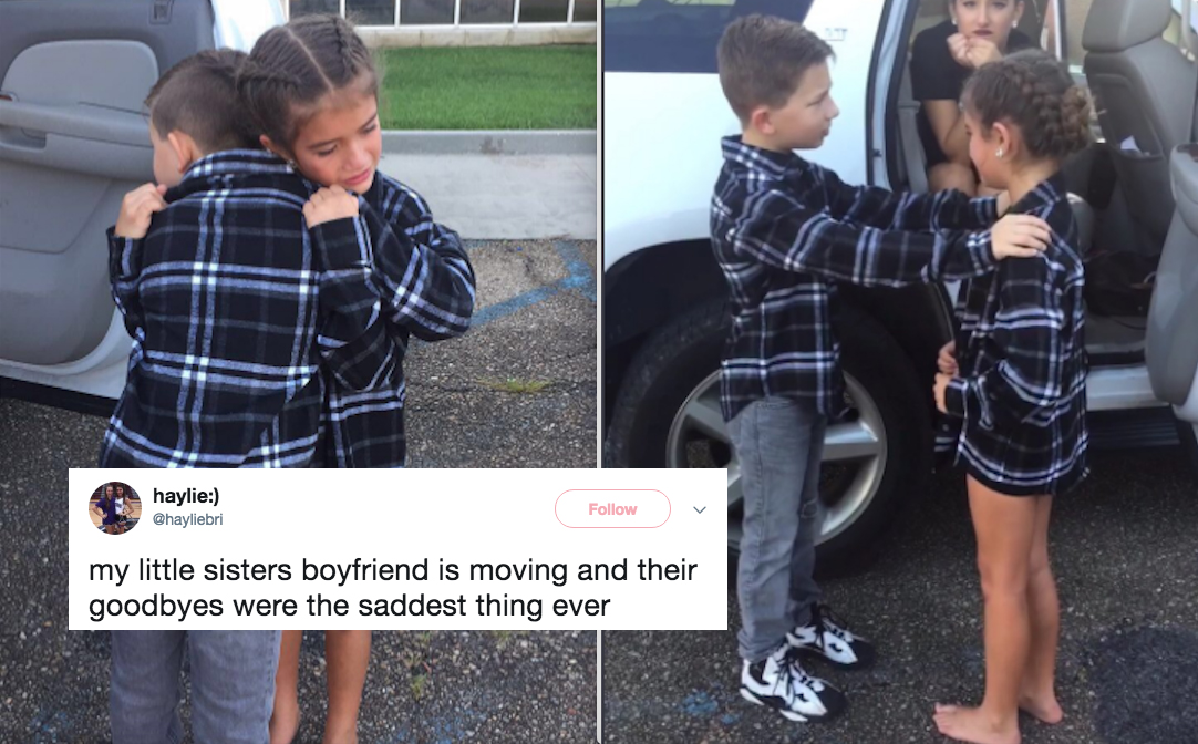This Little Girl’s Goodbye To Her ‘BF’ Is Heartbreakingly Pure And Everyone On Twitter Is Getting Emotional