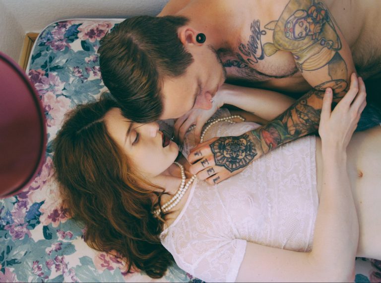 couple in bed