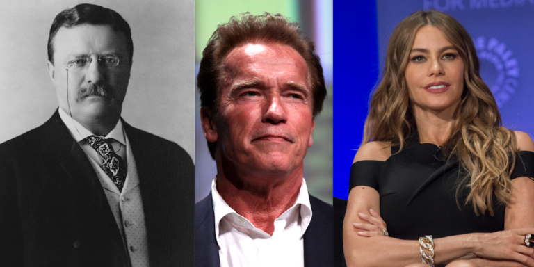 What Teddy Roosevelt, Arnold Schwarzenegger, And Sofia Vergara Have In Common​