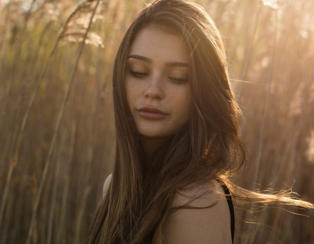 A disappointed girl