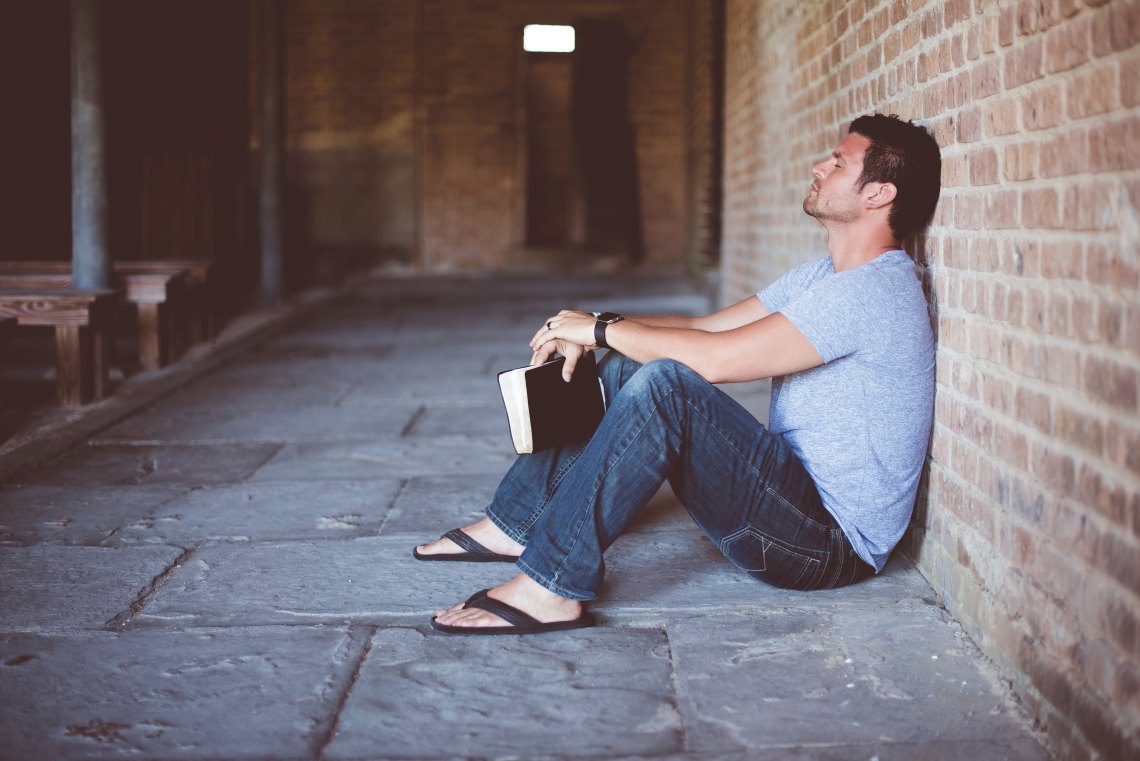 man with bible, man who loves jesus, faithful relationship