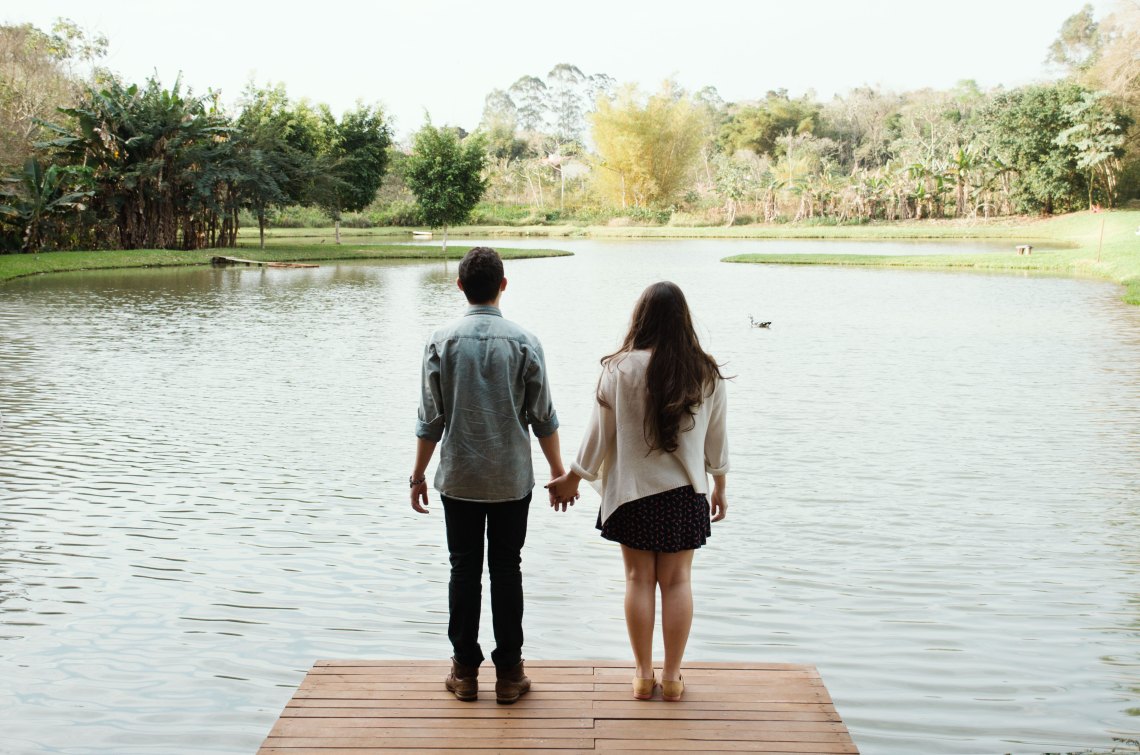 love, couple on a dock, zodiac compatibility 