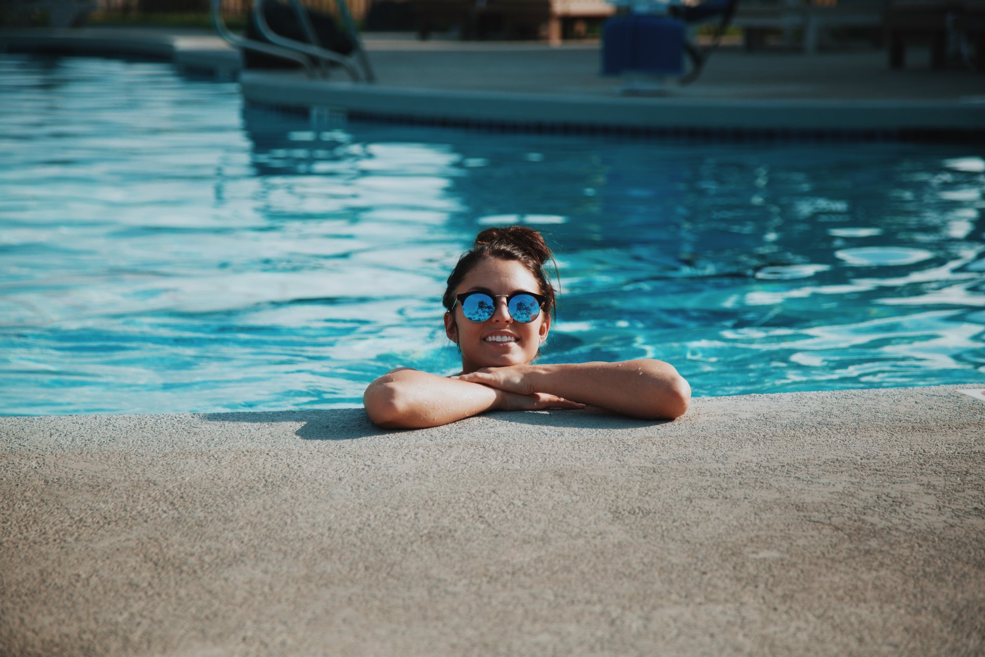 girl in water