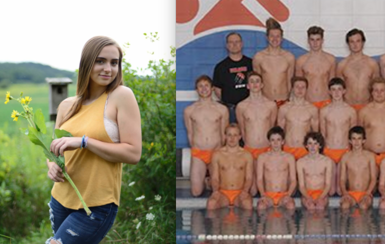 This Teen’s Senior Photos Were ‘Too Inappropriate’ For Her School, But The Swim Team’s Speedos Weren’t