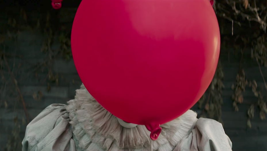 Pennywise from the "It" Trailer