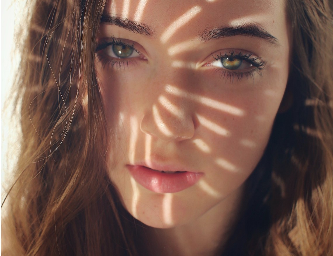 woman staring at camera, don't want to be beautiful, female empowerment, strong women