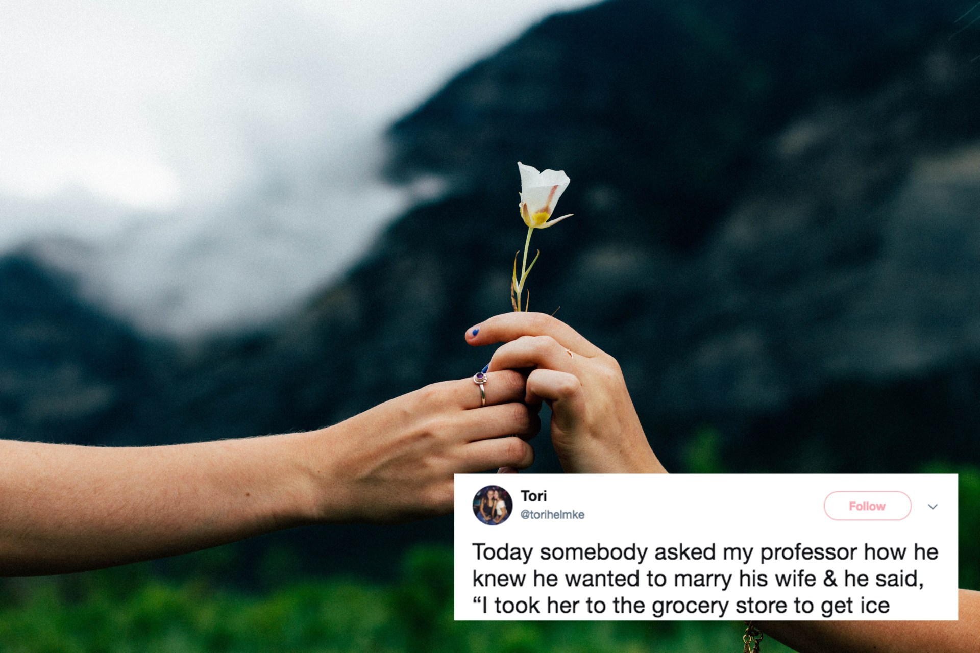 Someone Asked Their Professor How He Knew He Wanted To Marry His Wife And His Response Was Beautifully Simple